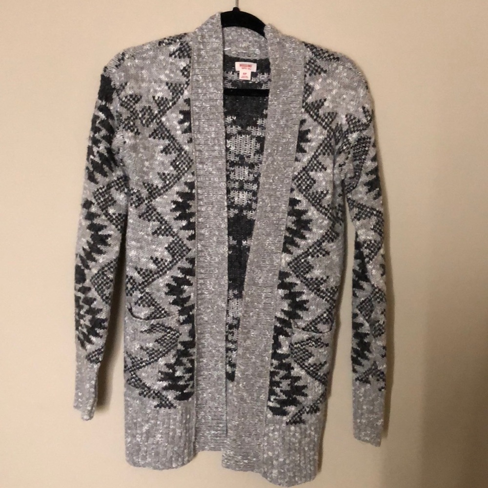 Super warm woven cardigan